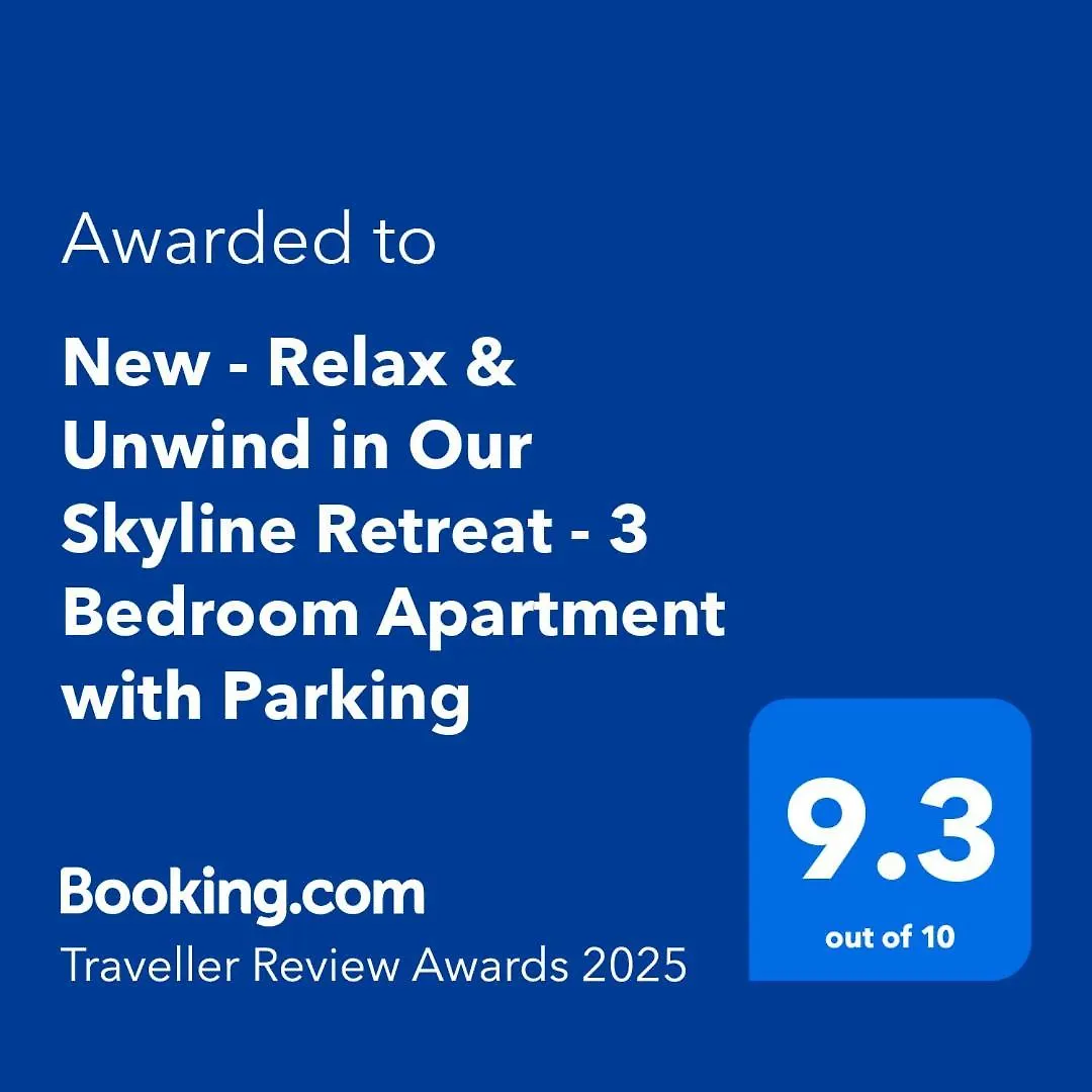 Belfast - Relax & Unwind In Our Skyline Retreat - 3 Bedroom Apartment With Parking United Kingdom